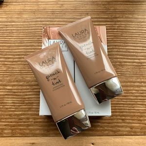 🎉HP🎉 New Set of 2 Laura Geller Quench N Tint Hydrating Foundation Deep
